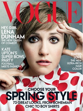 Lena Dunham Vogue Cover 2014