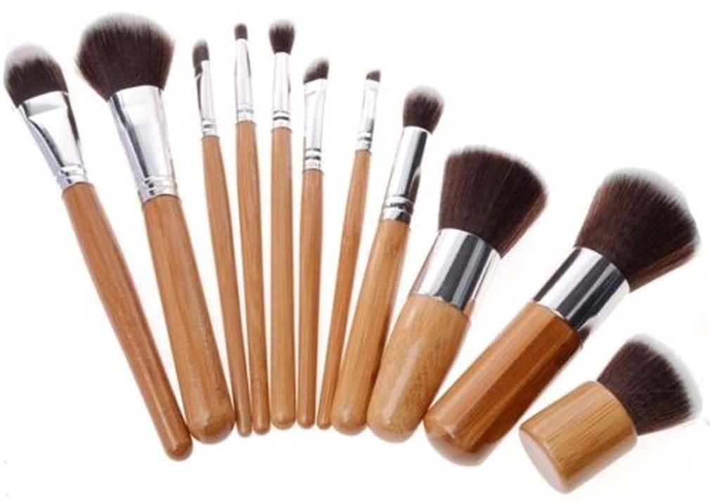 Ebay Wood Makeup Brush Set