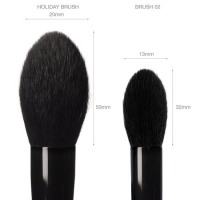 Goss Holiday Makeup  Brush Comparison
