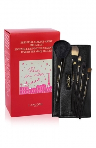 Lancome Pro Secrets Essential makeup Artist Brush Set, $65. - My Brush Betty. #welovemakeupbrushes